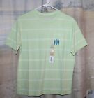 There Abouts® Youth Boys Stretch Pullover Green T-Shirt w/Surfboards - Size L