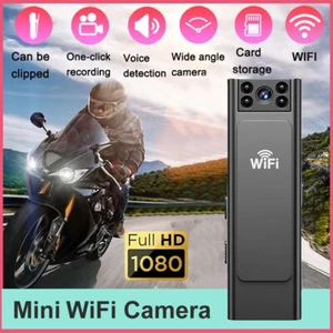 WiFi Portable Police Body Camera 1080P HD Pocket Video Recorder Night Vision Cam - Picture 1 of 24