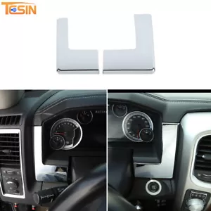 Cubierta decorativa panel tablero lateral cromado para Dodge Ram 1500 2010-17 interior - Imagen 1 de 10