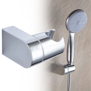 360Degree Shower Head Holder Universal Bathroom Bracket Wall Mount Adjustable - Picture 1 of 9