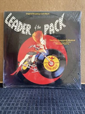 LEADER OF THE PACK / Orig Broadway Cast 60420 LP Vinyl SEALED!! NEW! 1985 - Image 1 of 2