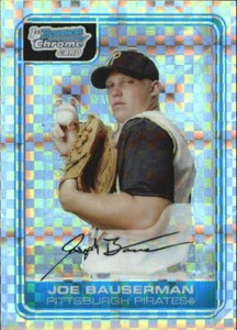 2006 Bowman Chrome Prospects X-Fractors Baseball Card Pick
