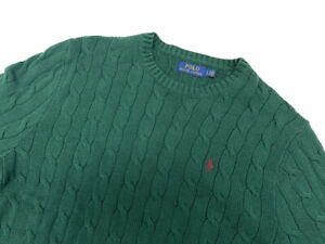 Polo Ralph Lauren Cotton Pullover Crew Cable Sweater - 5 colors -