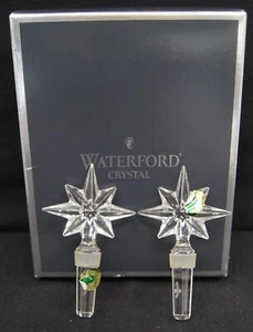 Tapón de cristal WATERFORD FELICITACIONES un par ALEMANIA 114975 - Imagen 1 de 6