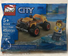 Sealed Lego 30369 City Beach Buggy Polybag NIP Easter Basket Set Surfer Car