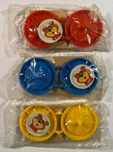 Juego de 3 primas de cereales Sugar Bear Super Golden Crujiente Yo-Yo - sin usar - Imagen 1 de 1