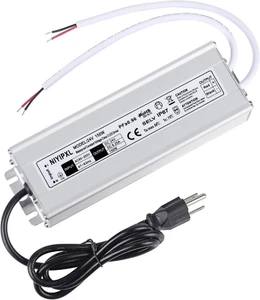 LED Driver 150 Watts 24V DC Low Voltage Transformer, Waterproof IP67 LED Power S - Picture 1 of 12