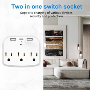 Cámara de seguridad para el hogar con enchufe de pared de CA de 64 GB WiFi IP 1080P HD cámara de visión nocturna - Imagen 1 de 8
