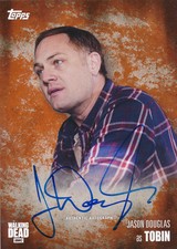Topps Walking Dead Season 5 Jason Douglas Tobin Autograph Auto Rust 59/99 