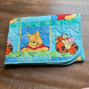 Vintage Disney Winnie Puuh und Tigger Bett / Kinderbett Decke Quilt Bettdecke - Bild 1 von 9