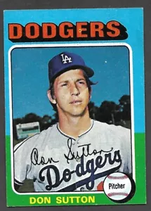 1975 TOPPS MINI #220 Don Sutton LOS ANGELES DODGERS EX+ A - Picture 1 of 2