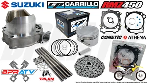 08-24 RMZ450 96mm Stock Cylinder Kit CP Piston Gasket Stud Kit Chain Top End Kit - Picture 1 of 24