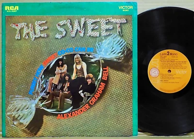 THE SWEET Funny How Rare Promo Mono 1st press Argentina LP Alexander Graham Bell - Image 1 of 4
