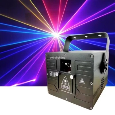5w RGB Laser Show 3d Laser Projector Party Disco Lazer Animation Dj Laser Lights - Image 1 of 4