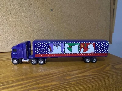 1/64 ERTL MACK COE TRACTOR & SEMI TRAILER REPRESENTING “COCA COLA” - Image 1 of 4