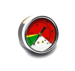 0-60 PSI 0-4.0 BAR PRESSURE GAUGE 1/8" NPT BACK MOUNT - Picture 1 of 1