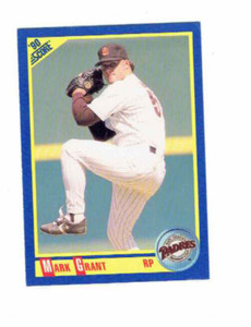 Mark Grant Padres #55 RP #466 Score 1990 Baseball Card