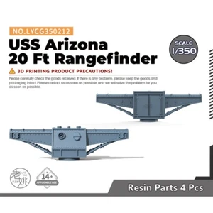 LYCG350212 1/350 modelo mejoras piezas USS Arizona telémetro 20 ft y 12 ft - Imagen 1 de 3