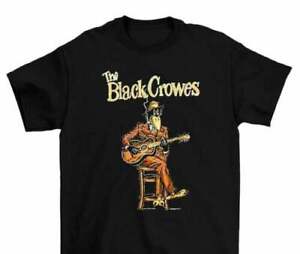 The Black Crowes Troubadour Tour Cotton Black All Size Unisex Shirt