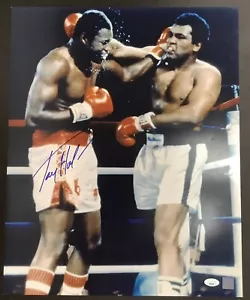 Larry Holmes Signed Photo 16x20 Autograph JSA Vs Muhammad Ali Boxing HW Champion - Picture 1 of 4