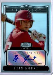 2007 Bowman Sterling Baseball Ryan Mount ROOKIE AUTO ANGELS 23/199 - Bild 1 von 1