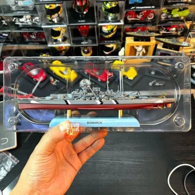 1/1000 Scale Germany KMS Bismarck Battleship Warship Model Display Collection - Image 1 of 4