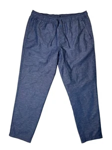 Pantaloni Lululemon LuluLinen Pull-On Pantaloni Club Blu LM5BA0S Uomo Taglia XL - Foto 1 di 11
