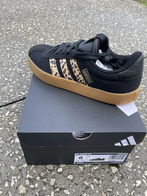 adidas Vl Court 3.0 Cheetah Lave Up Womens Shoes JP5355 Size 6 - 9.5 - Image 1 of 4