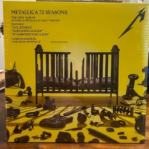 METALLICA - 72 Seasons Ltd Edition Indi Midnight Coloured 2LP Vinyl New & Sealed - Picture 1 of 5