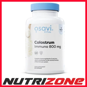 Osavi Colostrum Immuno 800mg Immune System Support - 60 caps - Picture 1 of 15