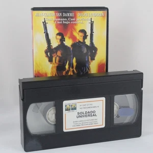 VHS Soldado Universal 1992 Van Damme Dolph Lundgren PAL Cinta Castellano España - Imagen 1 de 4