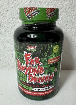 Psycho Pharma Far Beyond Driven 60 cápsulas Mood Focus Energy caducidad 26/12 Foto 1 de 4