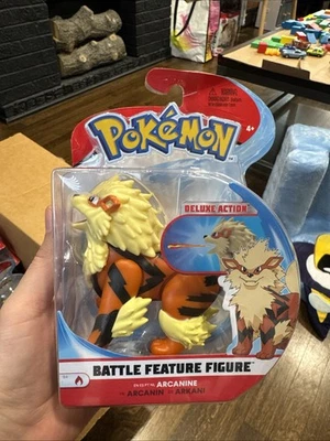 Pokemon Battle Característica Figura Arcanine Deluxe Acción Nuevo Foto 1 de 2