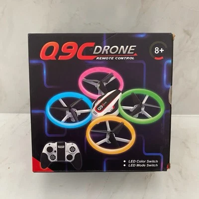 Q9C RC Quadcopter Light Up LED Drone With Camera For Kids & Adults - Image 1 of 4