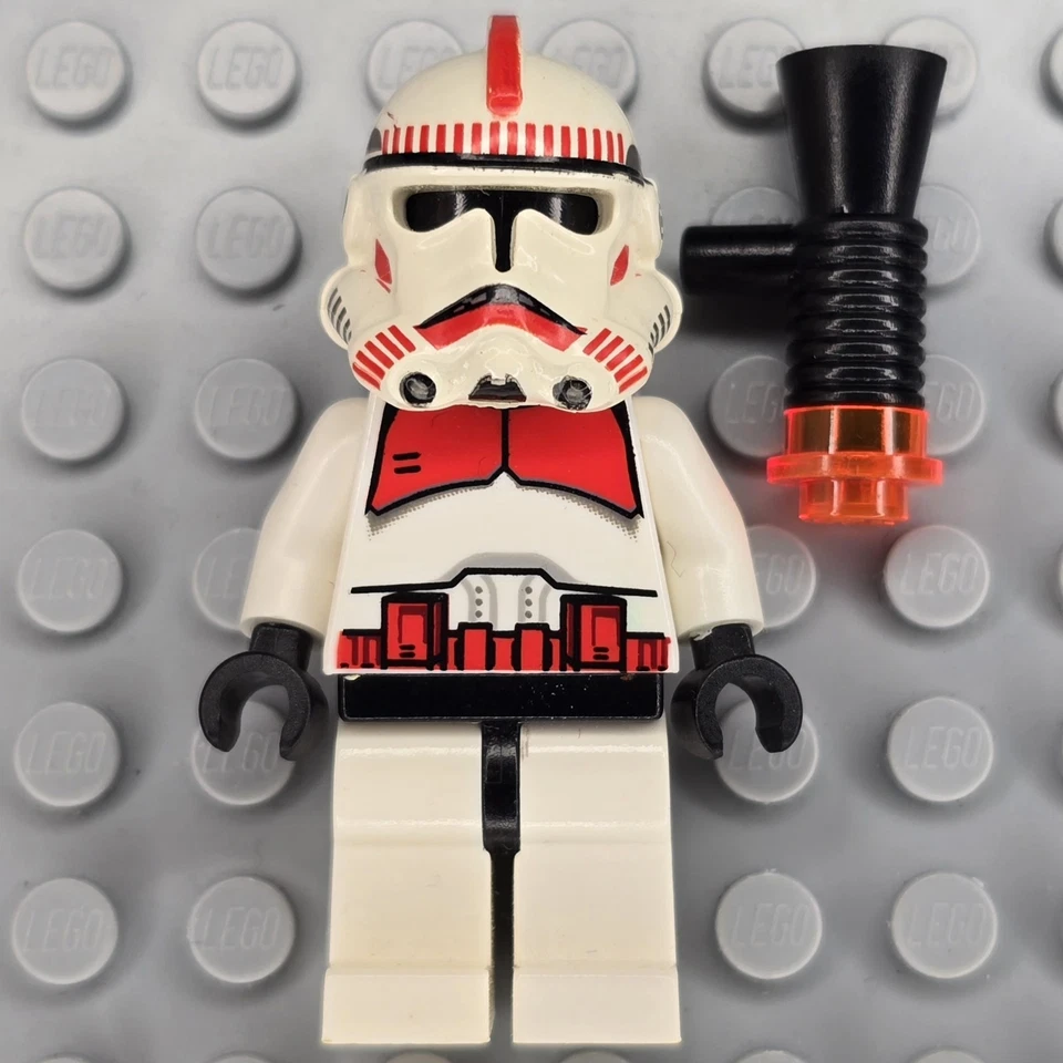 Lego Star Wars Minifigura SW0091 Clon Shock Trooper Coruscant Guard Fase 2 Foto 1 de 4