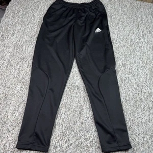 Adidas Climalite Sereno Youth Size Large Training Soccer Pants Black - Picture 1 of 16