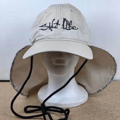 Salt Life Bonnie Sombrero Cuello Solapa Cubo Gorra Pesca Navegación Exterior Foto 1 de 4