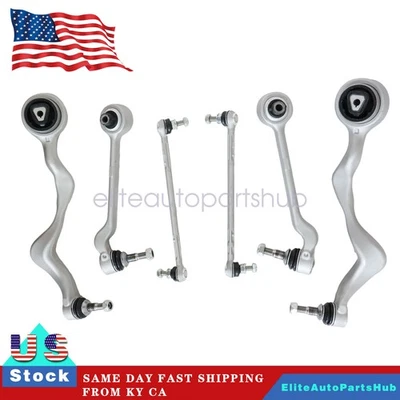 For BMW 328i 325i 330i 335i 128i 135i X1 E90 Front Control Arms Kits Set of 6 - Image 1 of 4
