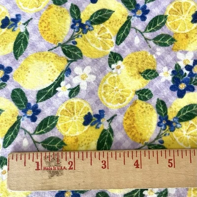 TELA DE FRANELA Limones en guinga 100-Algodón Casa de Campo Por The Yd Joanns Foto 1 de 4