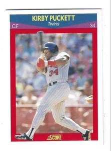 1990 Score Super Stars #1 Kirby Puckett - Minnesota Twins - Bild 1 von 2