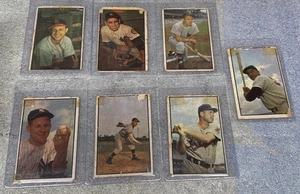 1953 Bowman Color Baseball Card Lot Stan Musial yogi Berra Whitey Ford Feller - Picture 1 of 24