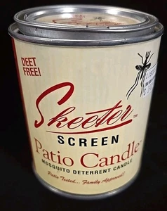 Skeeter Screen Patio Candle Deet Free Used - Picture 1 of 4