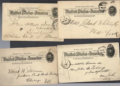 UNITED STATES-POSTAL CARDS-CLASSIC-SELECTION OF 28--U-AVERAGE-VF-DUPLICATION-#B2 - Image 1 of 4