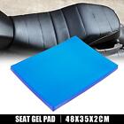 48x35x2cm Motorcycle Seat Gel Pad Shock Absorption Mat Soft Cushion Blue