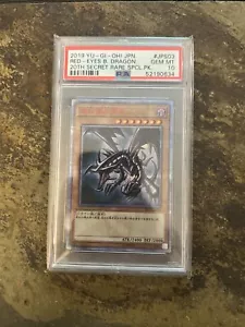 PSA 10 - Red-Eyes Black Dragon 20CP-JPS03 20th Secret Rare Speical Pack YuGiOh - Picture 1 of 1