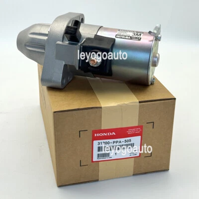 OEM 31200-PPA-505 Starter For Honda CR-V CRV 2002 2003 2004 2005 2006 2.4L 17844 - Image 1 of 4