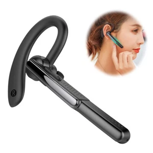 Bluetooth Earphone Hands-free Business Headset Noise Cancelling Mic Ear Hook - Picture 1 of 11