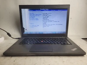 Lenovo ThinkPad T440 w/i7-4600U, 4GB RAM, 16GB SSD, 14" Laptop for Parts #2036 - Picture 1 of 11