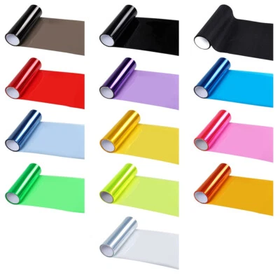 Car Light film Vinyl Wrap Headlight Taillight Transparent Different Colours Tint - Image 1 of 4
