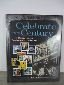 Celebra El Siglo Una Colección de Estampillas Conmemorativas 1970-1979 Nuevo Precintado - Imagen 1 de 4